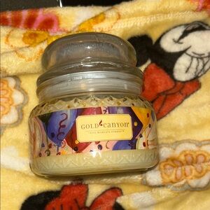NWT Gold Canyon Scented Candle - birthday cake